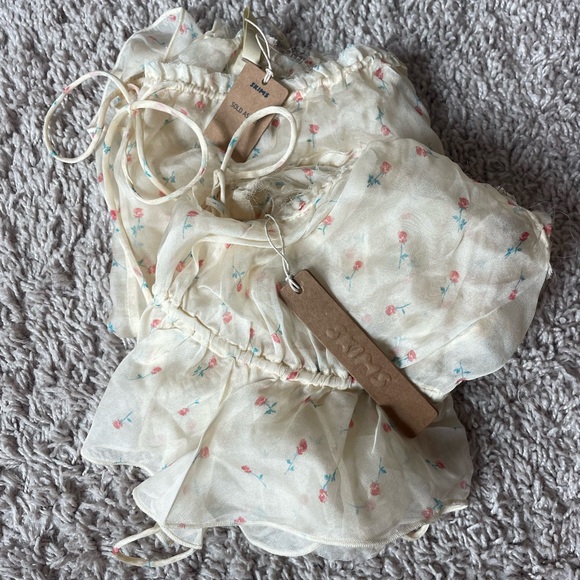 NEW Skims Romance Babydoll and Shorts Set - Picture 11 of 12